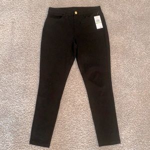 Michael Kors Black Skinny Stretch Pants, size 8